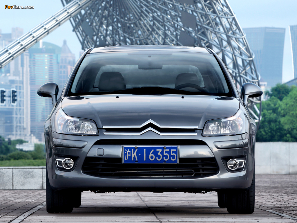 Images of Citroën C-Quatre Sedan 2009 (1024 x 768)