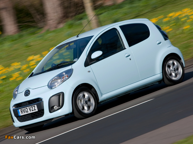 Citroën C1 5-door UK-spec 2012 photos (640 x 480)