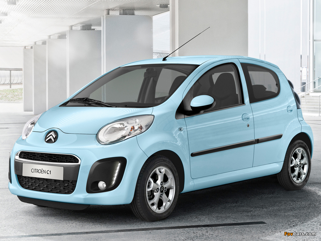 Citroën C1 5-door 2012 pictures (1024 x 768)