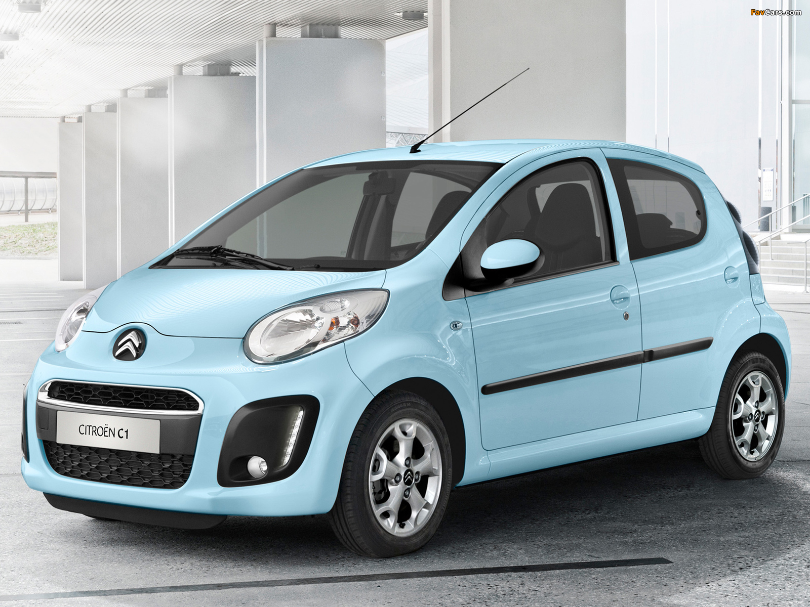 Citroën C1 5-door 2012 pictures (1600 x 1200)