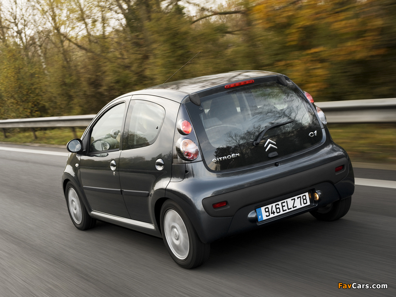 Pictures of Citroën C1 5-door 2008–12 (800 x 600)