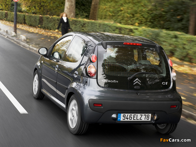 Citroën C1 5-door 2008–12 wallpapers (640 x 480)