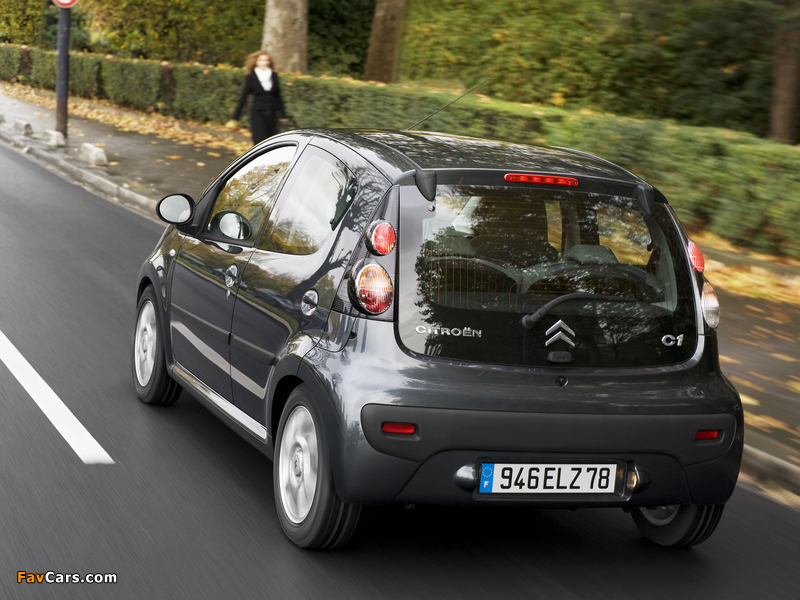 Citroën C1 5-door 2008–12 wallpapers (800 x 600)