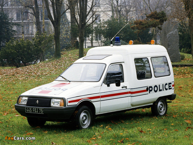 Citroën C15 Police 1984–2005 wallpapers (640 x 480)