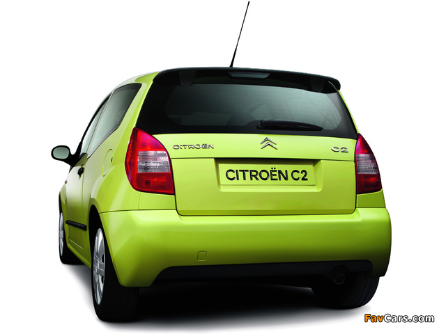 Citroën C2 2003–08 images (640 x 480)