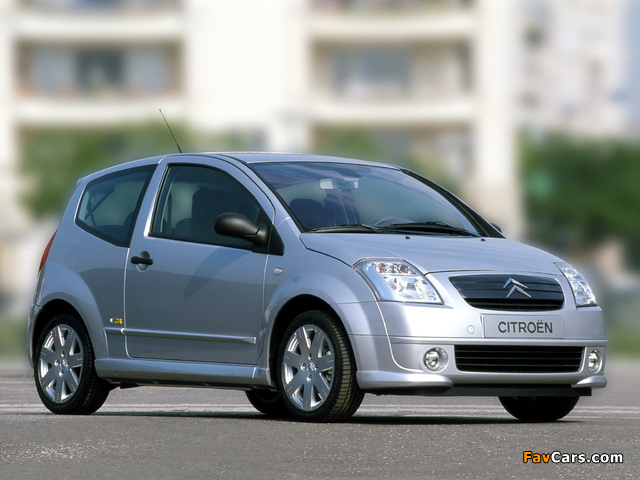 Citroën C2 VTR 2003–08 images (640 x 480)