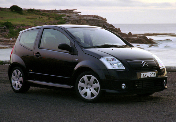 Citroën C2 VTR AU-spec 2003–08 photos