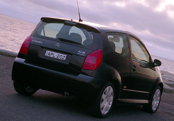 Citroën C2 VTR AU-spec 2003–08 pictures