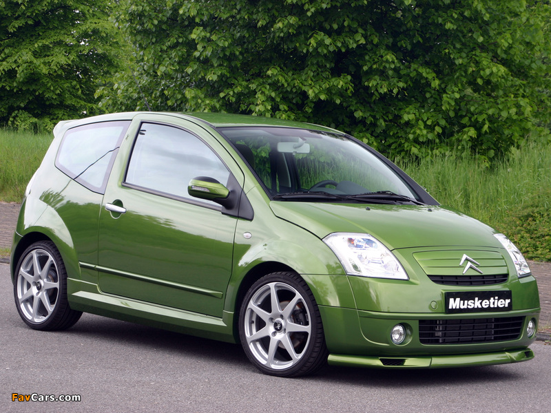 Musketier Citroën C2 2003–08 pictures (800 x 600)