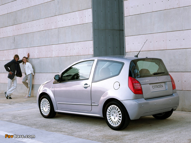 Citroën C2 2003–08 wallpapers (640 x 480)