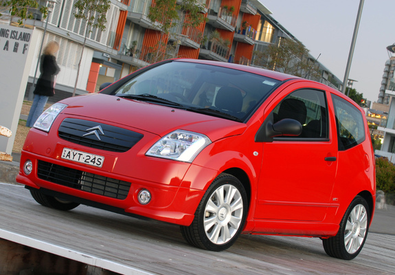 Citroën C2 VTS AU-spec 2004–08 images