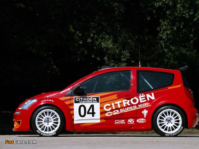 Citroën C2 Super 1600 2005 photos (640 x 480)