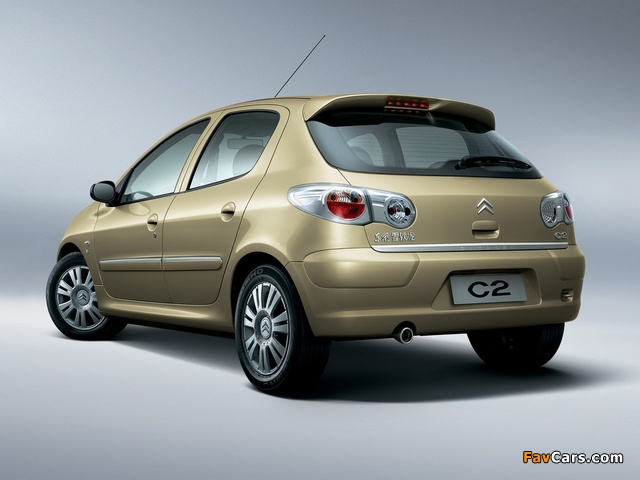 Citroën C2 CN-spec 2006 photos (640 x 480)