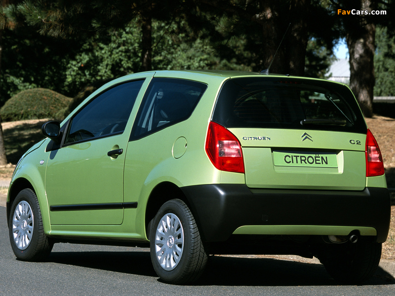 Images of Citroën C2 Entreprise 2003–08 (800 x 600)