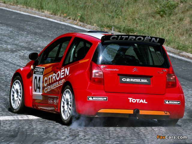 Images of Citroën C2 Super 1600 2005 (640 x 480)