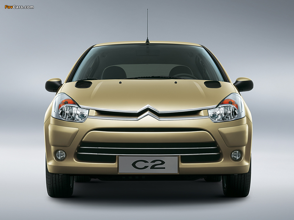Images of Citroën C2 CN-spec 2006 (1024 x 768)
