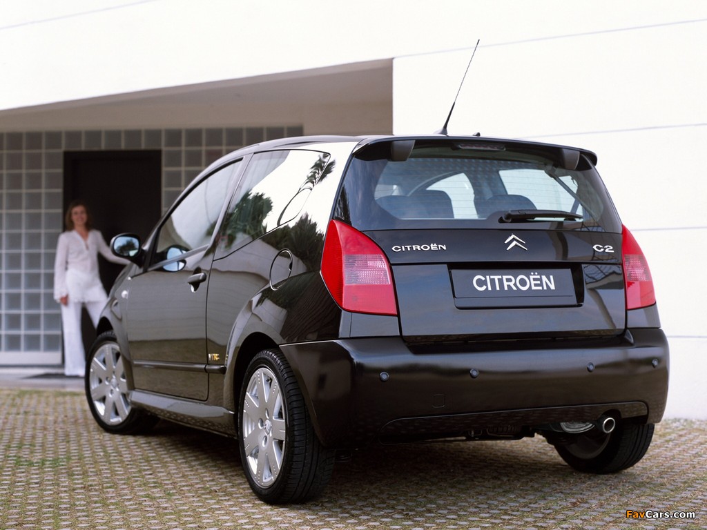 Photos of Citroën C2 VTR 2003–08 (1024 x 768)