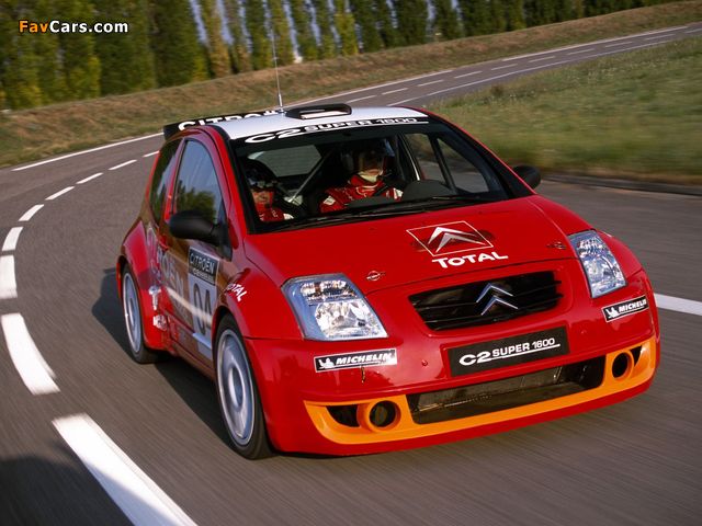 Pictures of Citroën C2 Super 1600 2005 (640 x 480)