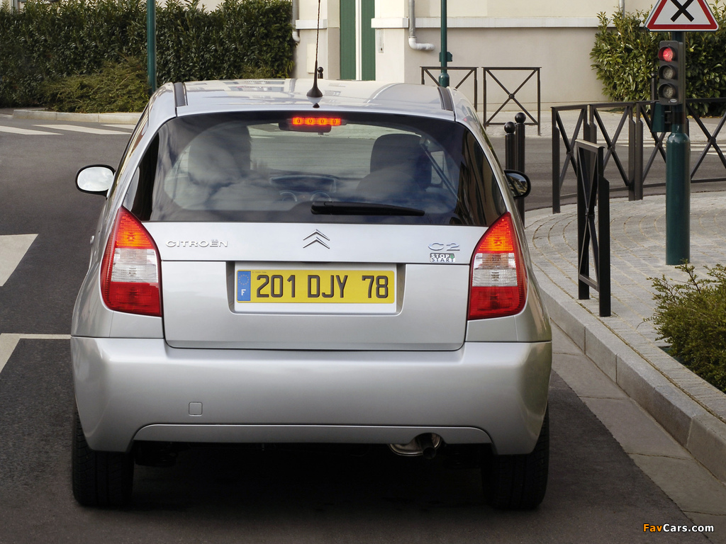 Citroën C2 Stop&Start 2005–08 wallpapers (1024 x 768)