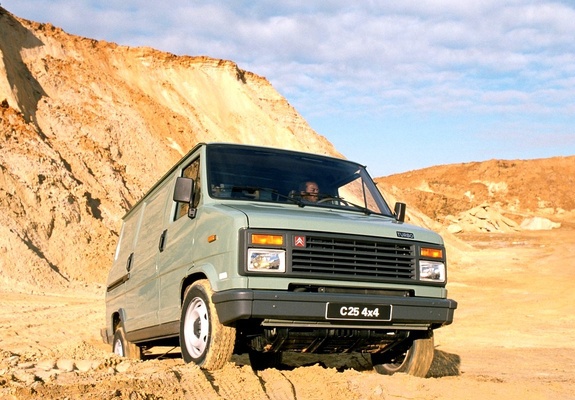 Citroën C25 4x4 Turbo Van 1981–90 images