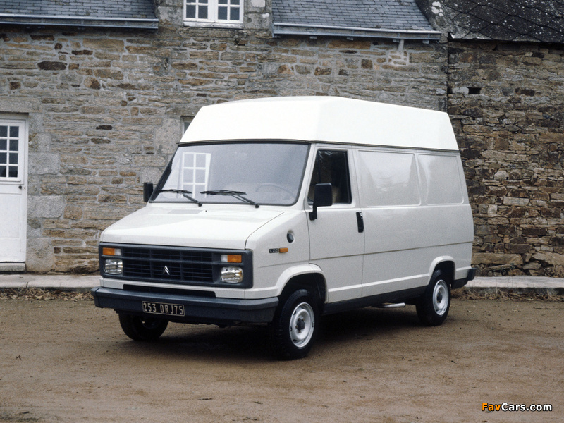 Citroën C25 High Roof Van 1981–90 photos (800 x 600)