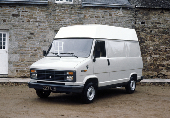 Citroën C25 High Roof Van 1981–90 photos