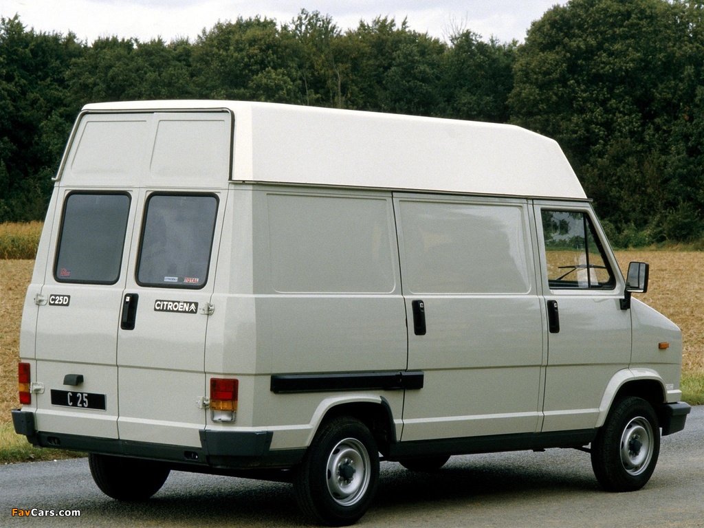 Citroën C25 High Roof Van 1981–90 pictures (1024 x 768)