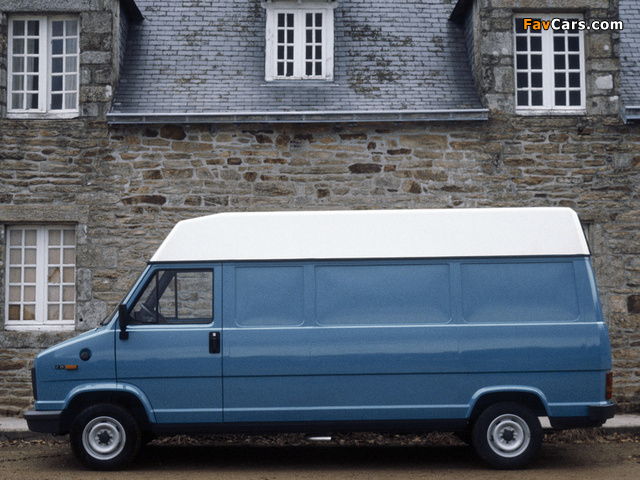 Photos of Citroën C25 LWB High Roof Van 1981–88 (640 x 480)