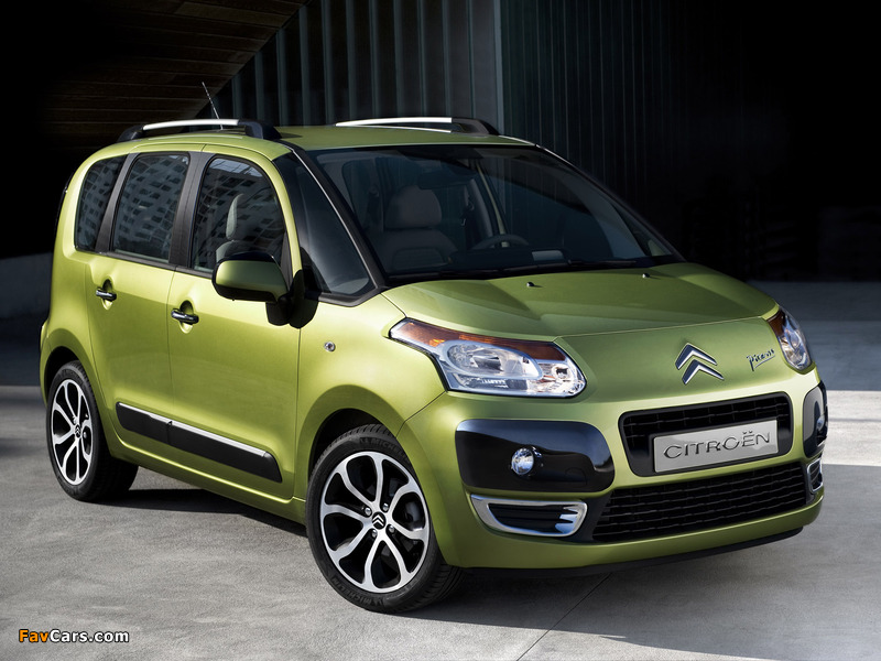 Citroën C3 Picasso 2009 wallpapers (800 x 600)