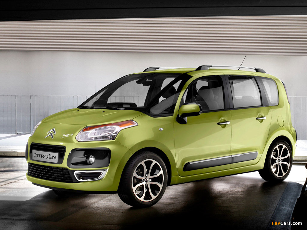 Citroën C3 Picasso 2009 wallpapers (1024 x 768)