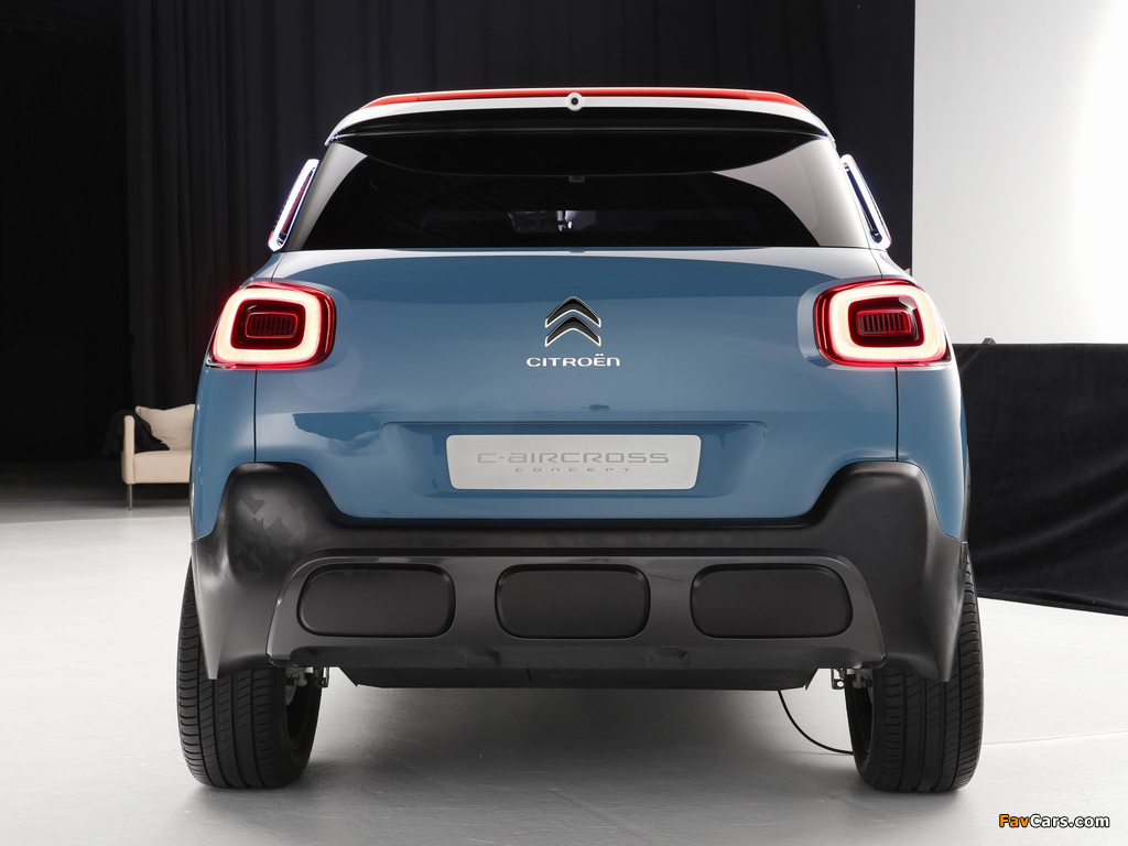 Photos of Citroën C-Aircross Concept 2017 (1024 x 768)