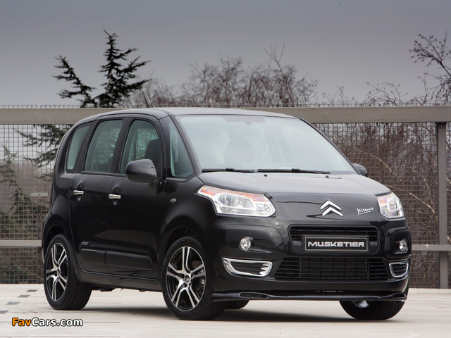 Musketier Citroën C3 Picasso 2009 wallpapers (640 x 480)