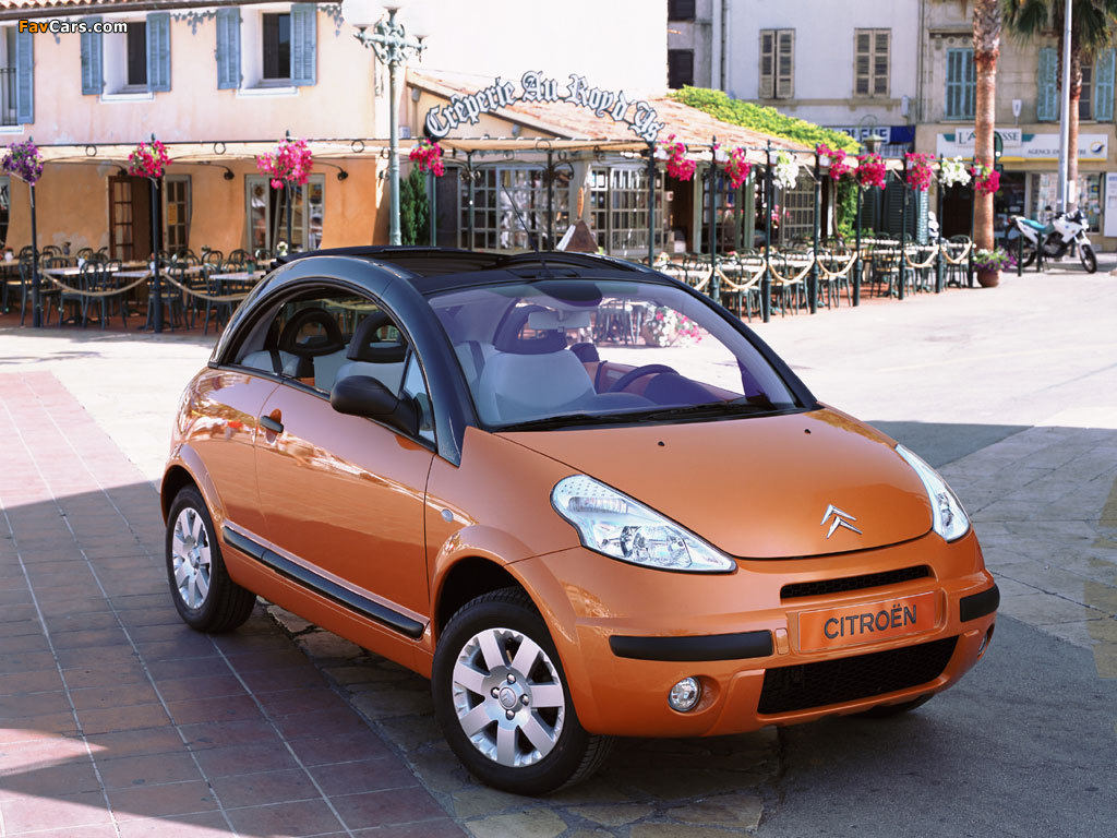 Citroën C3 Pluriel 2003–06 images (1024 x 768)