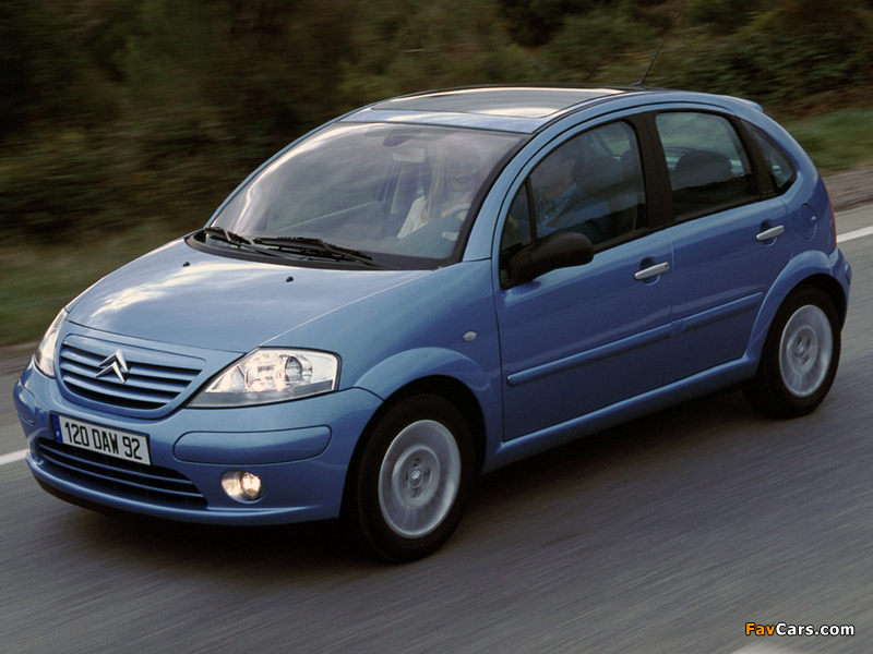 Citroën C3 2001–05 wallpapers (800 x 600)