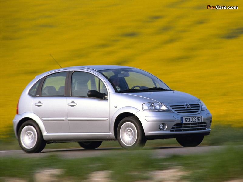 Citroën C3 2001–05 wallpapers (800 x 600)