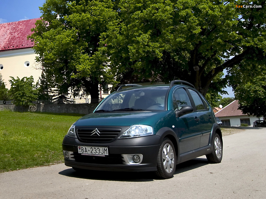 Citroën C3 XTR 2004–05 photos (1024 x 768)