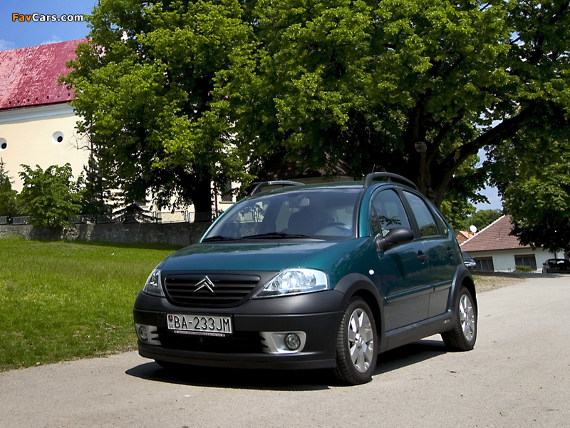 Citroën C3 XTR 2004–05 photos (800 x 600)