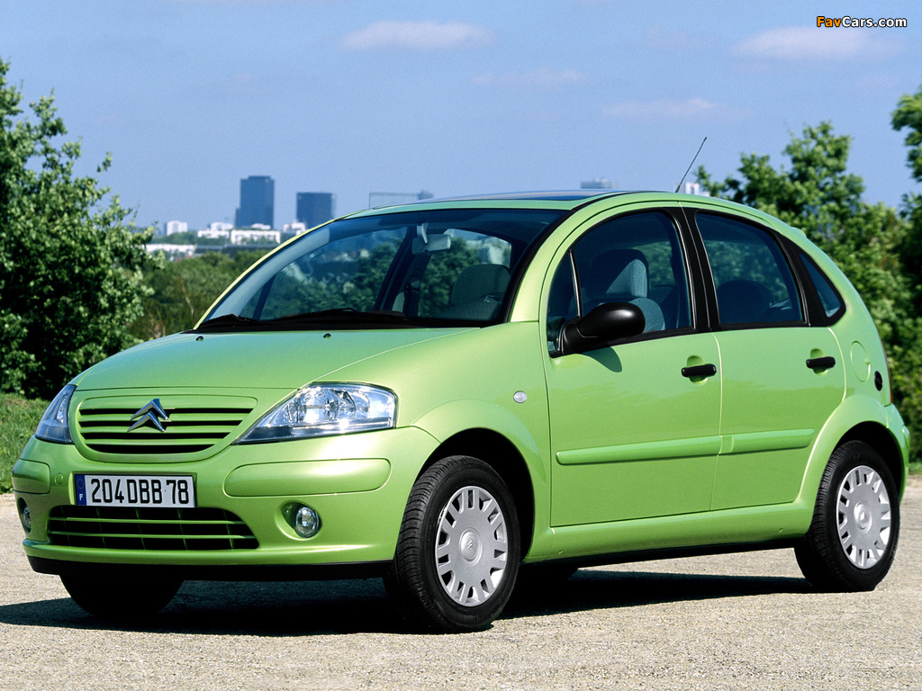 Citroën C3 GNV 2004–05 pictures (1024 x 768)