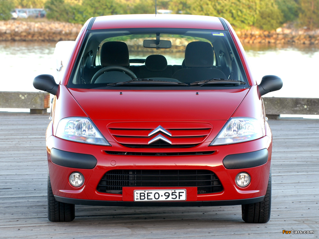 Citroën C3 HDi AU-spec 2005–09 images (1024 x 768)
