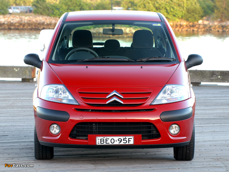 Citroën C3 HDi AU-spec 2005–09 images (800 x 600)