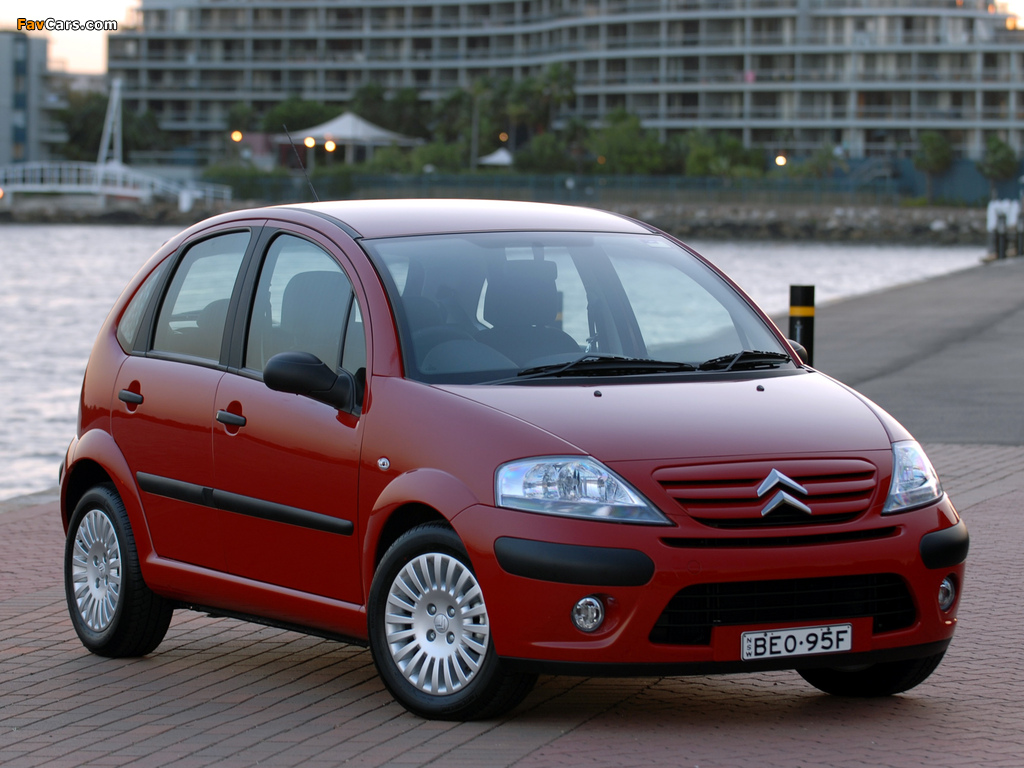 Citroën C3 HDi AU-spec 2005–09 images (1024 x 768)