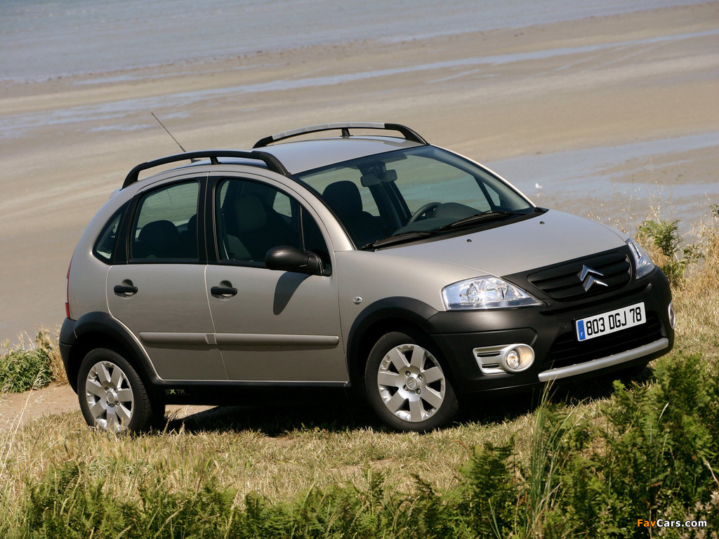 Citroën C3 XTR 2005–09 pictures (1024 x 768)