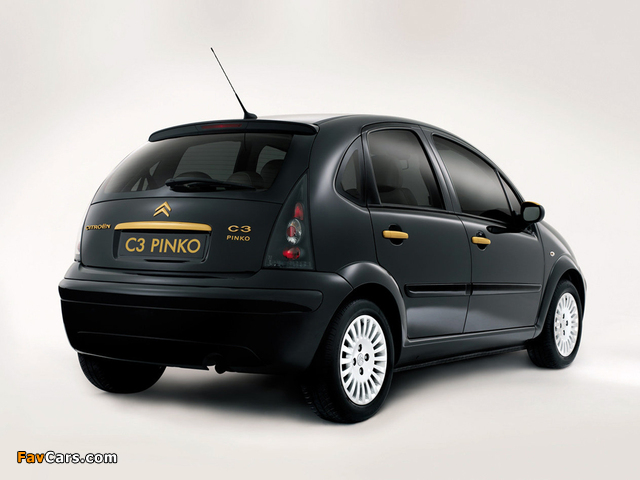 Citroën C3 Gold by Pinko 2008 wallpapers (640 x 480)