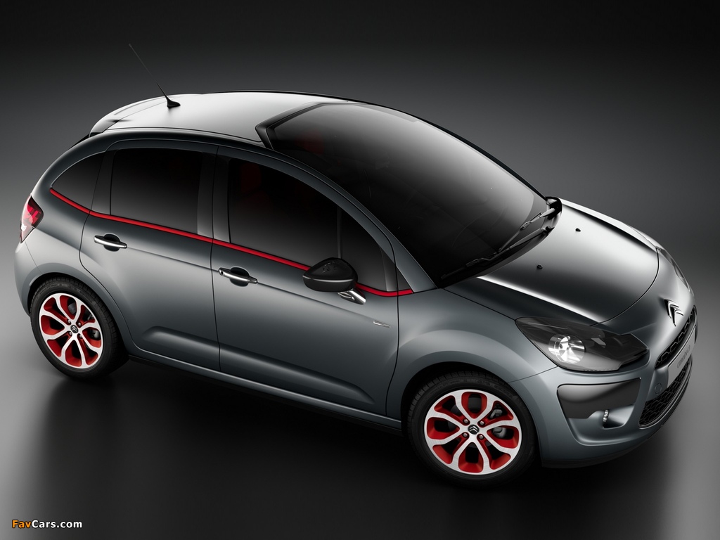 Citroën C3 Red Block Concept 2011 photos (1024 x 768)