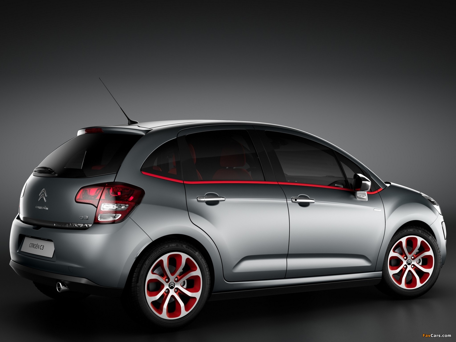 Citroën C3 Red Block Concept 2011 wallpapers (1600 x 1200)