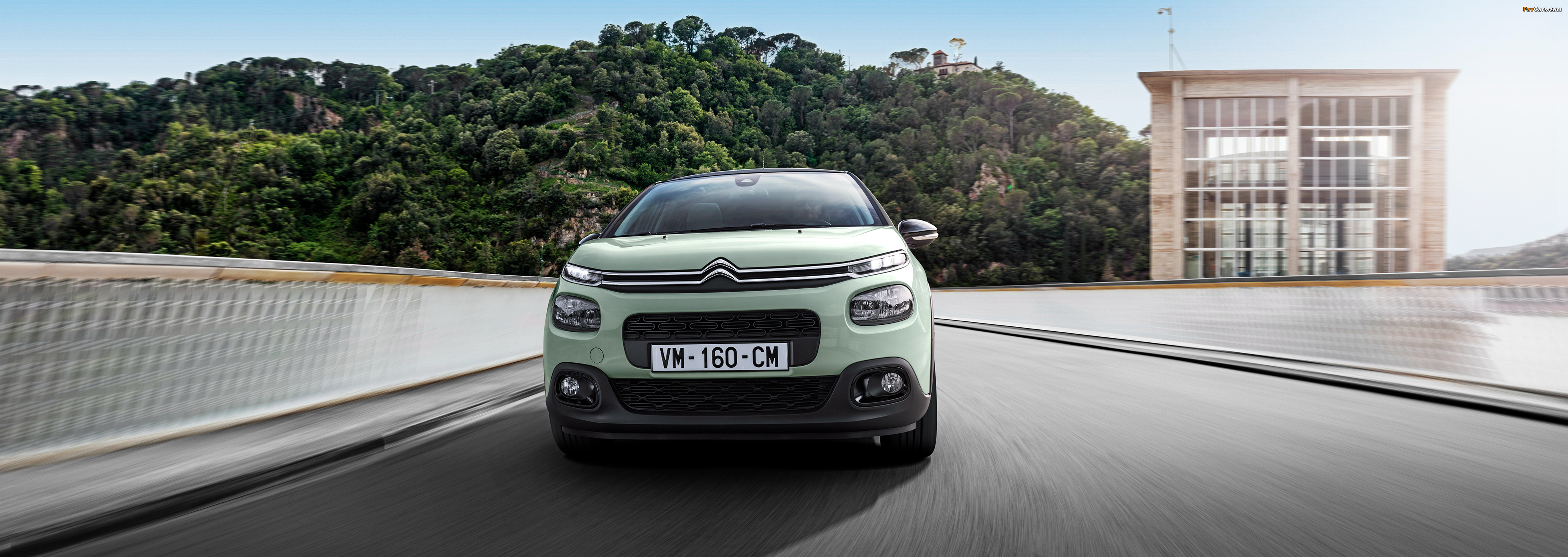 Citroën C3  2016 wallpapers (4096 x 1456)