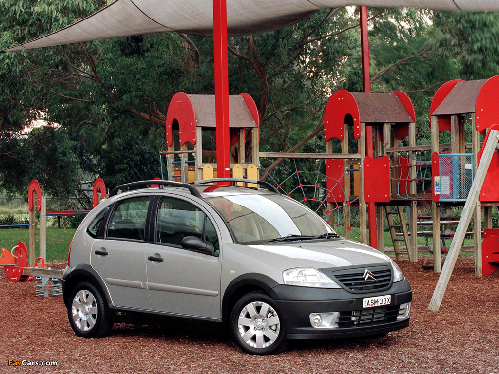 Photos of Citroën C3 XTR AU-spec 2004–05 (1024 x 768)