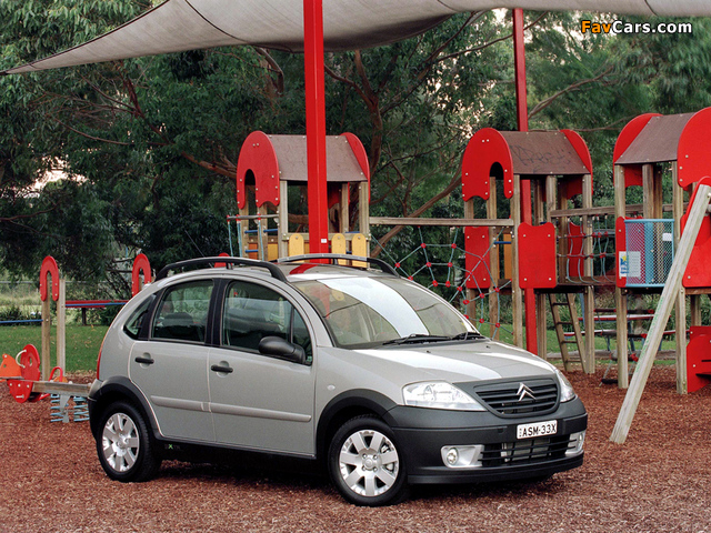 Photos of Citroën C3 XTR AU-spec 2004–05 (640 x 480)
