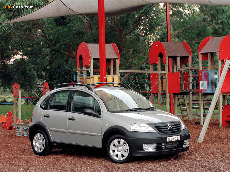 Photos of Citroën C3 XTR AU-spec 2004–05 (800 x 600)