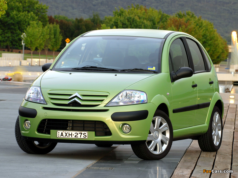 Photos of Citroën C3 AU-spec 2005–09 (800 x 600)